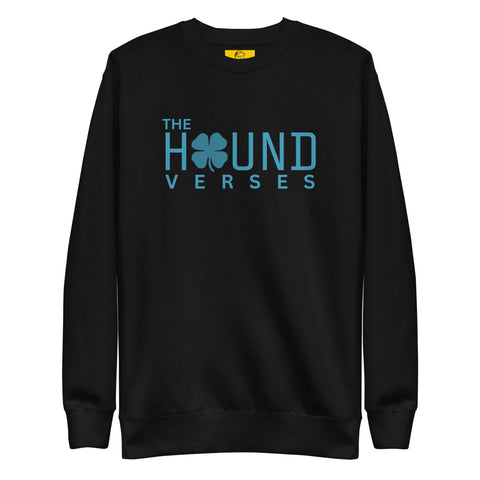 Lucky Hound Black Unisex Sweatshirt